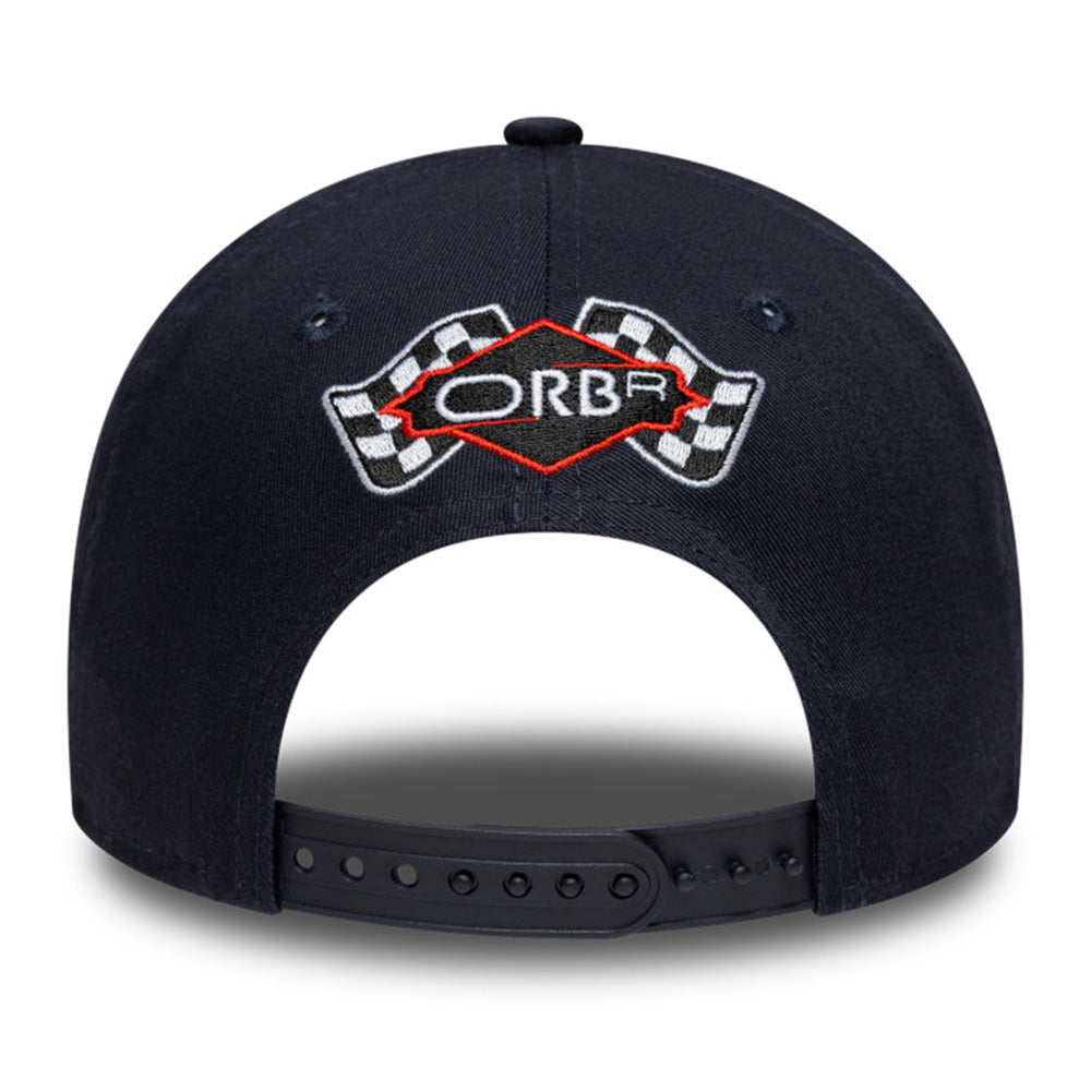 New Era Oracle Red Bull Racing SP26 Dark Blue Visor Print 9FORTY M-Crown Adjustable Cap