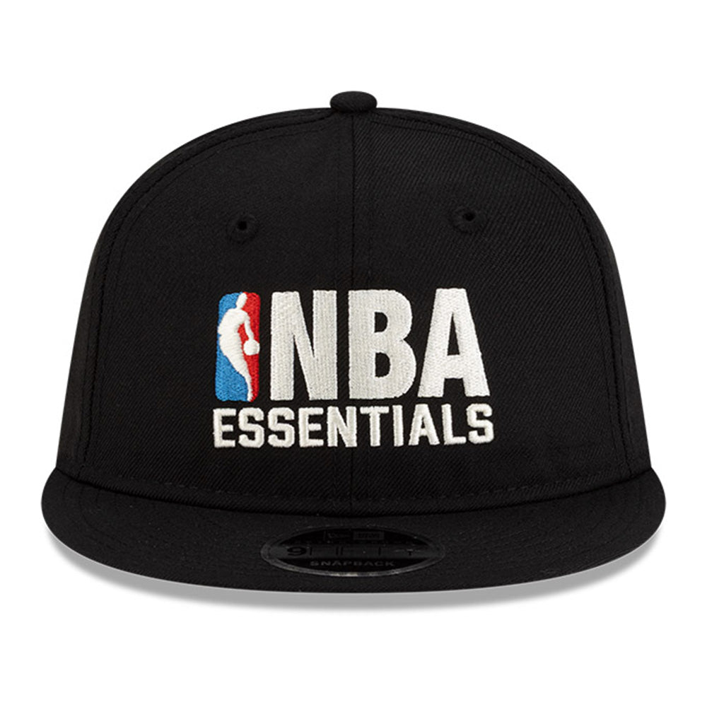 Fear of God x NBA Logo Black 9FIFTY Retro Crown Snapback Cap