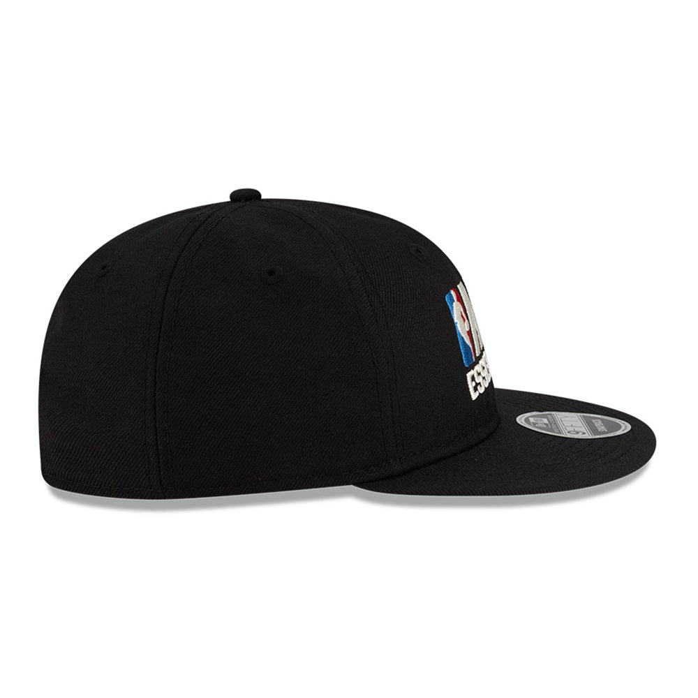 Fear of God x NBA Logo Black 9FIFTY Retro Crown Snapback Cap