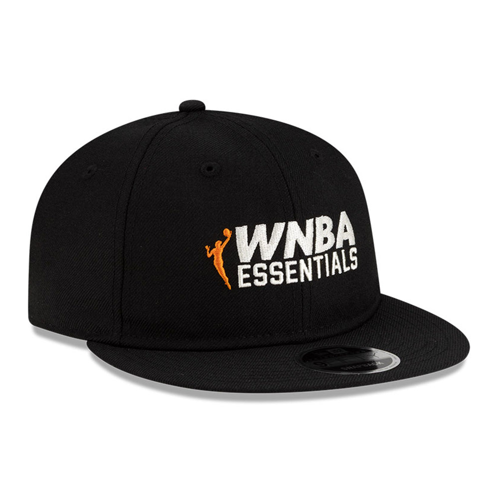 New Era Fear of God x WNBA Logo Black 9FIFTY Retro Crown Snapback Cap