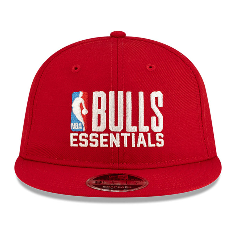 Fear of God x NBA Chicago Bulls Red 9FIFTY Retro Crown Snapback Cap