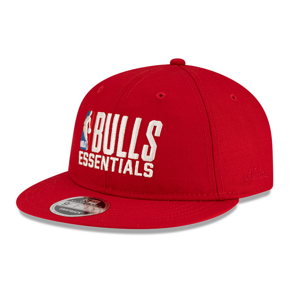 Fear of God x NBA Chicago Bulls Red 9FIFTY Retro Crown Snapback Cap