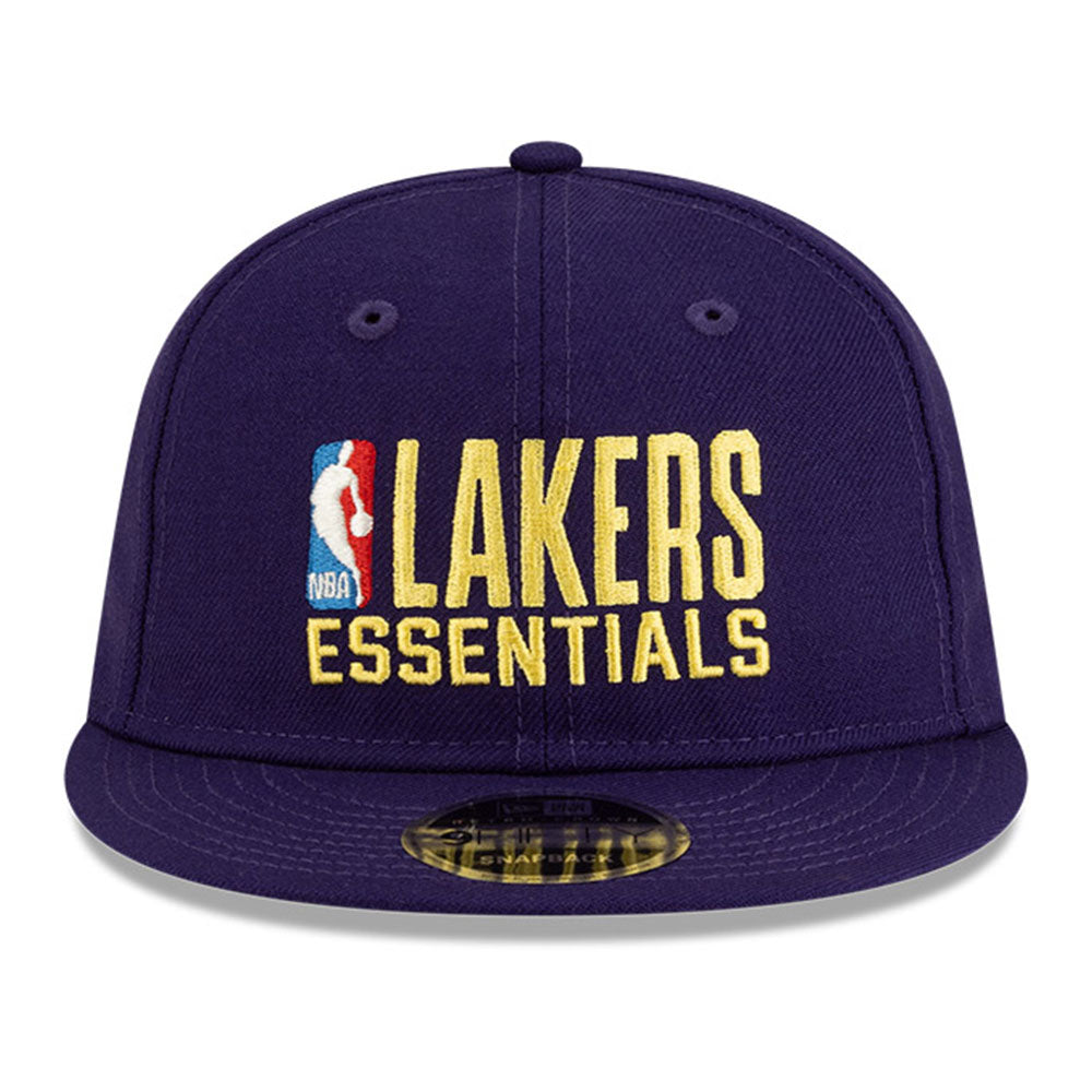 Fear of God x NBA Los Angeles Lakers Blue 9FIFTY Retro Crown Snapback Cap