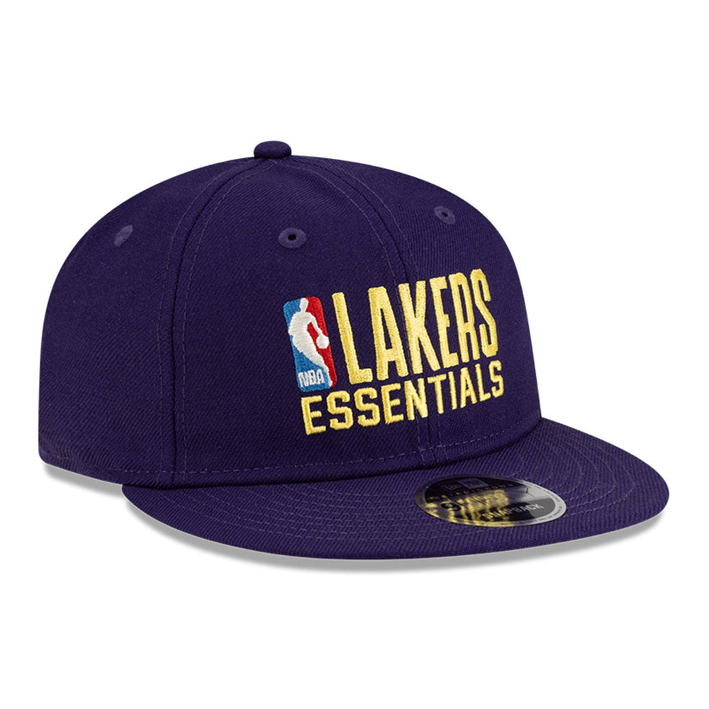 Fear of God x NBA Los Angeles Lakers Blue 9FIFTY Retro Crown Snapback Cap