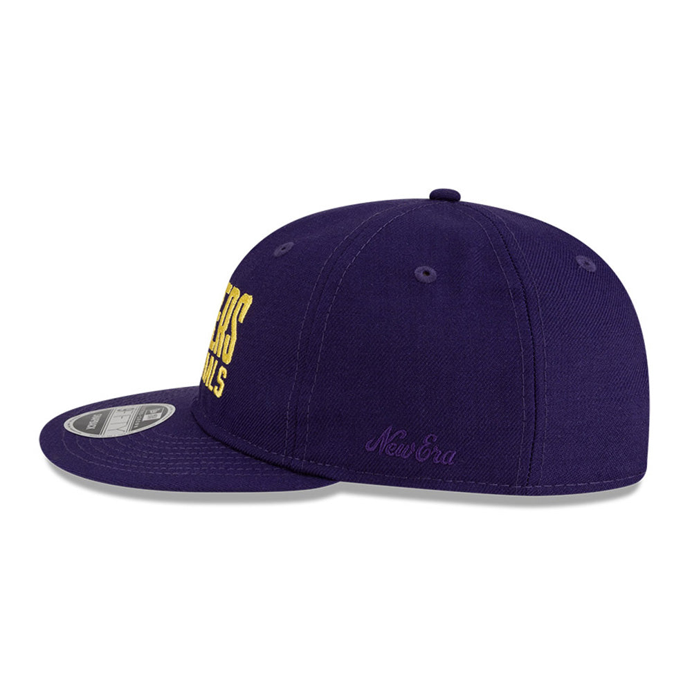 Fear of God x NBA Los Angeles Lakers Blue 9FIFTY Retro Crown Snapback Cap