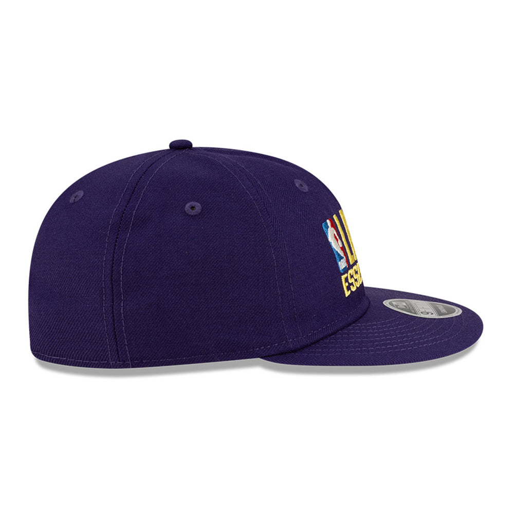 Fear of God x NBA Los Angeles Lakers Blue 9FIFTY Retro Crown Snapback Cap