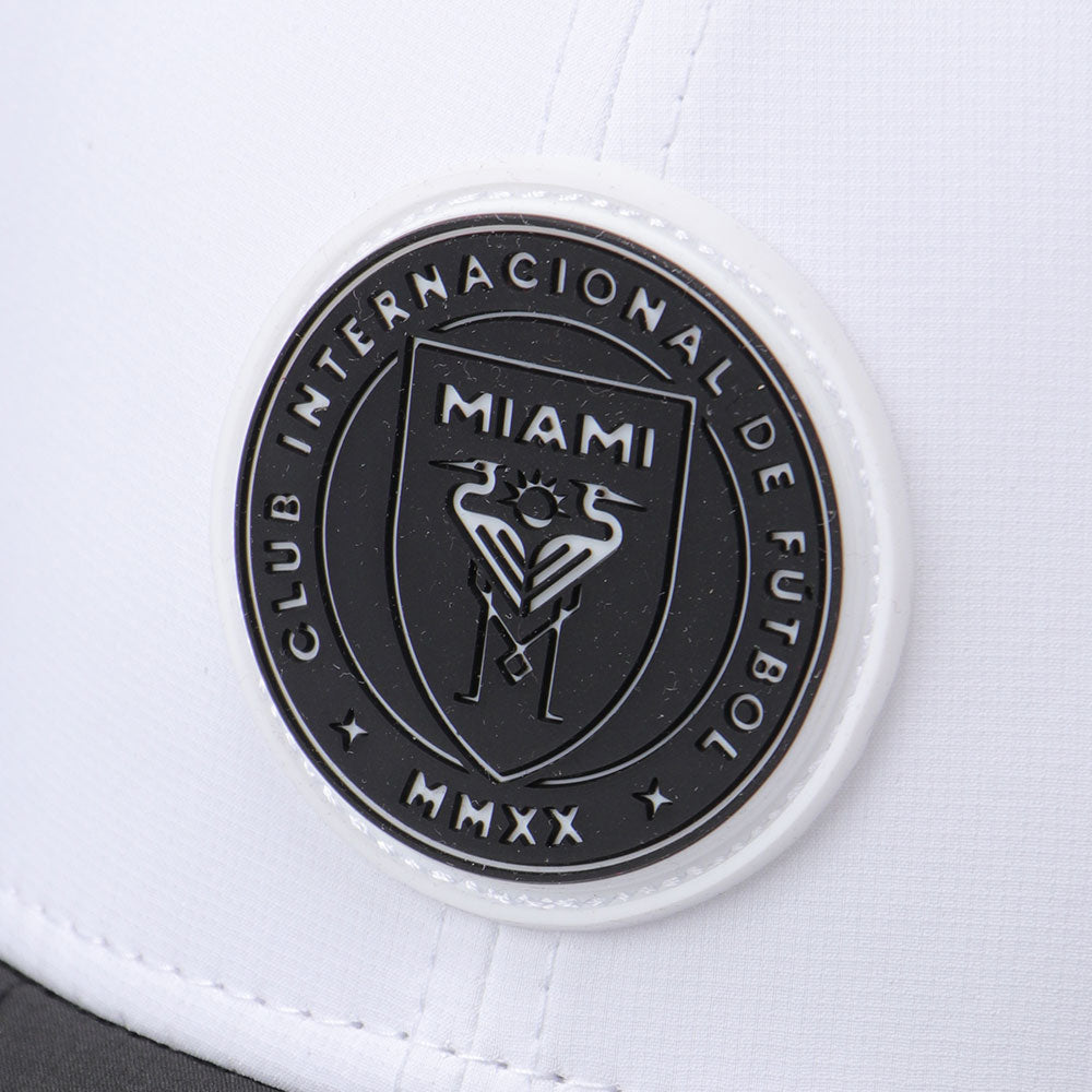 New Era Inter Miami FC MLS26 Kick Off White OTC 9SEVENTY Stretch Snapback Cap