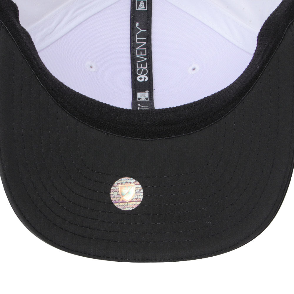 New Era Inter Miami FC MLS26 Kick Off White OTC 9SEVENTY Stretch Snapback Cap