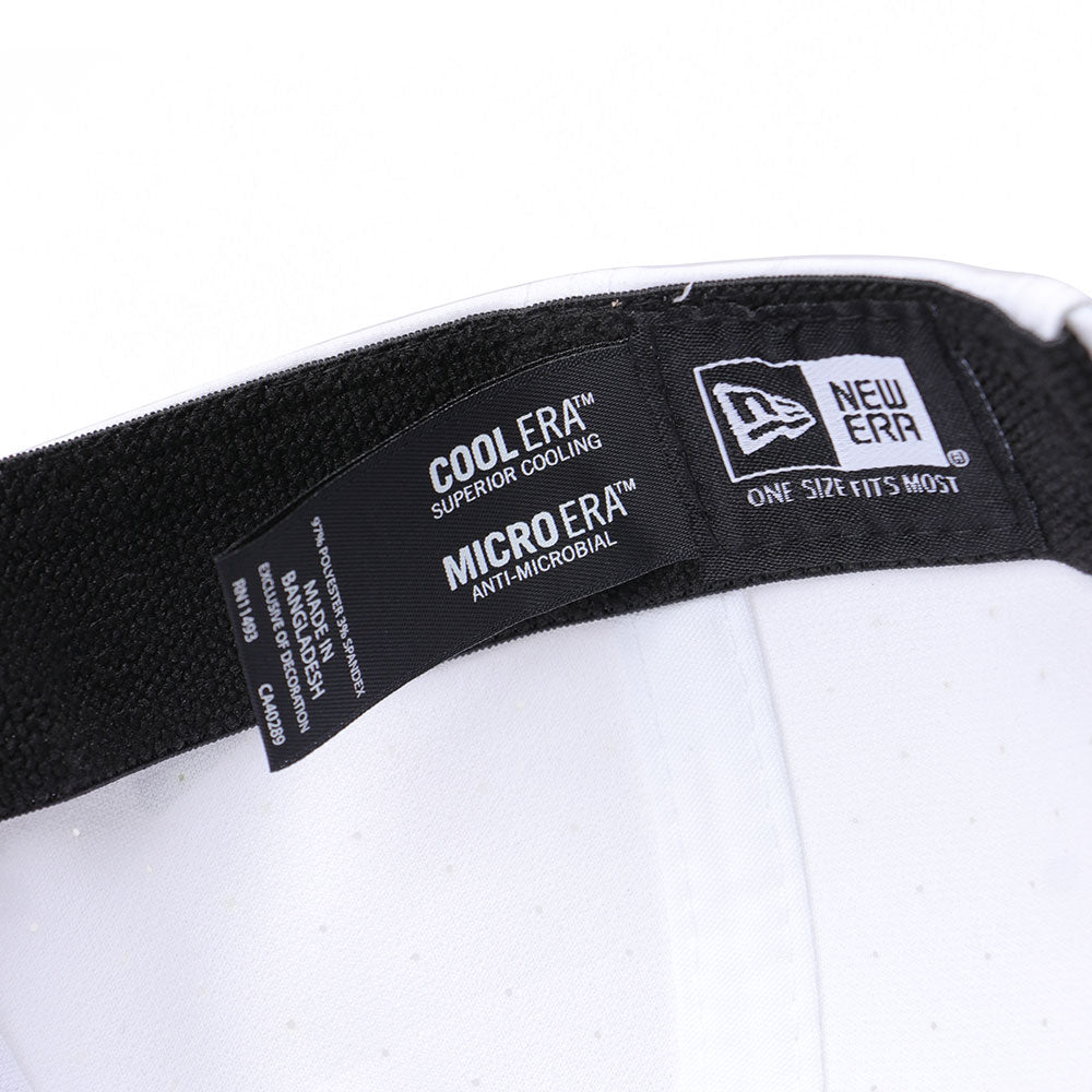 New Era Inter Miami FC MLS26 Kick Off White OTC 9SEVENTY Stretch Snapback Cap