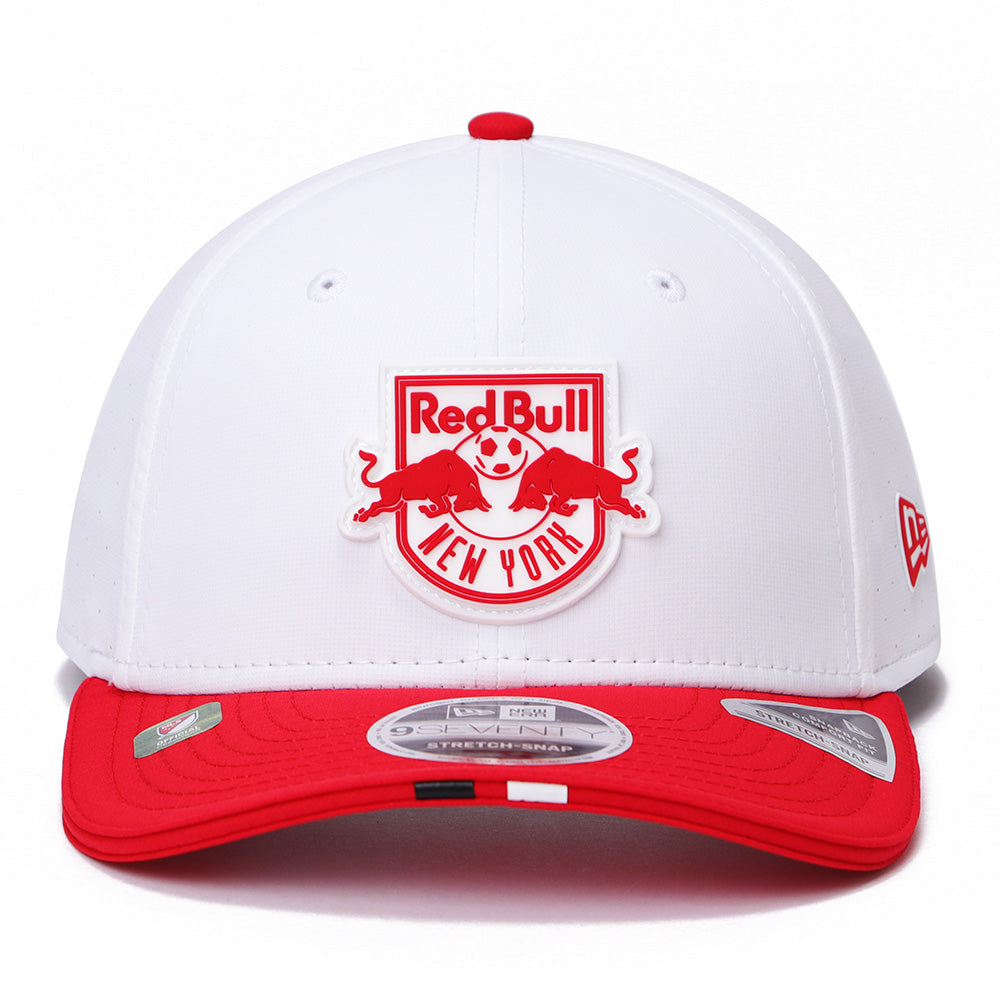 New Era New York Red Bulls MLS26 Kick Off White OTC 9SEVENTY Stretch Snapback Cap