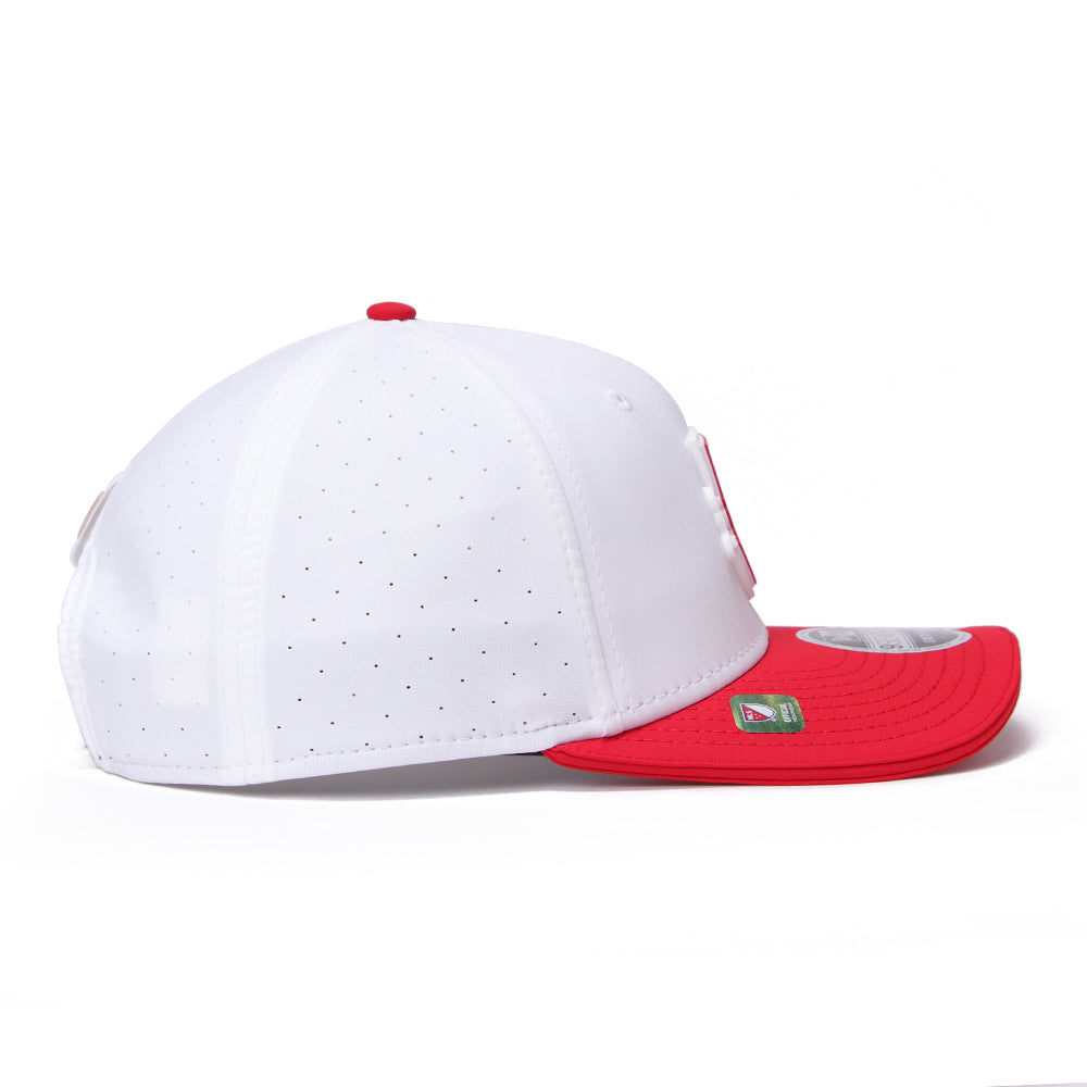 New Era New York Red Bulls MLS26 Kick Off White OTC 9SEVENTY Stretch Snapback Cap