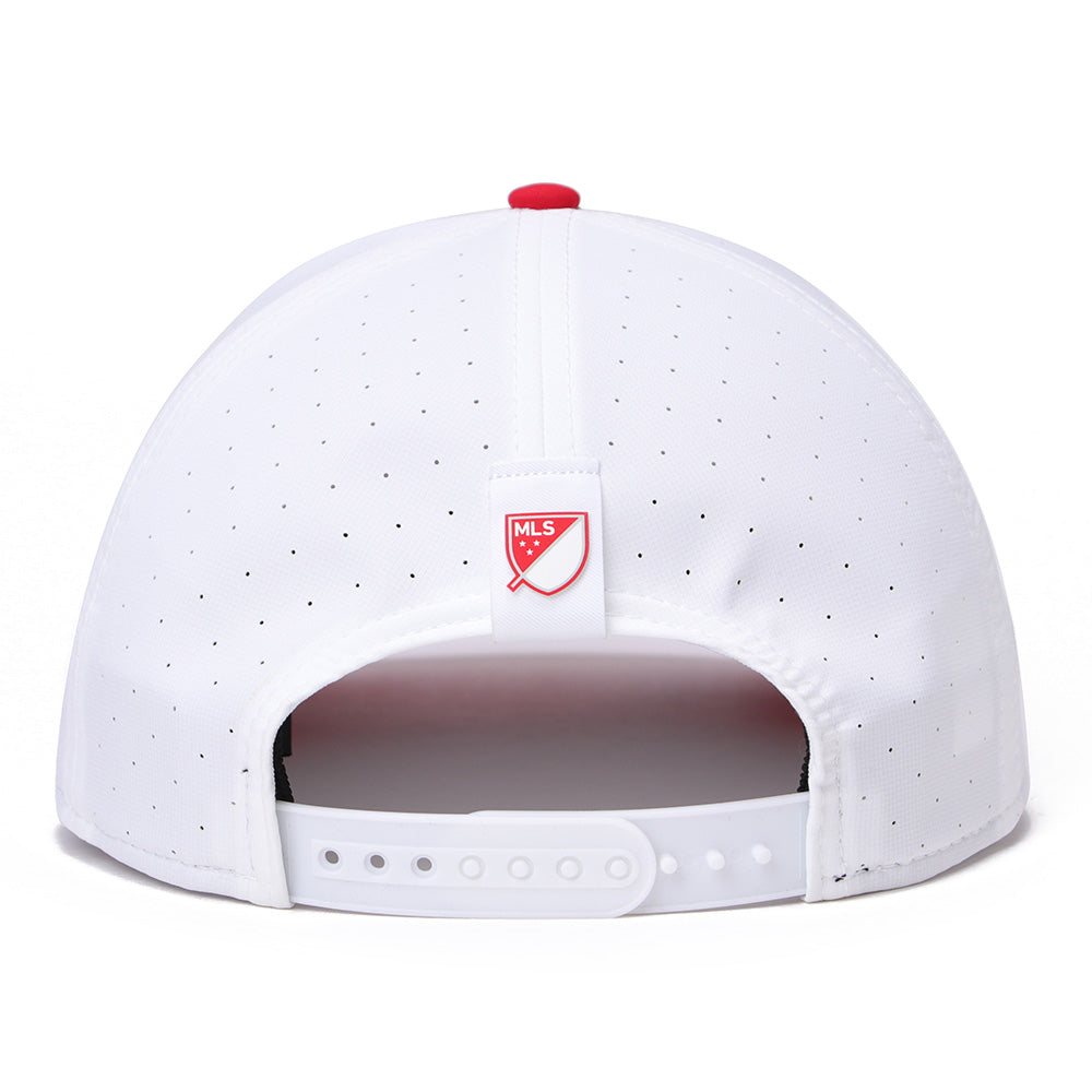 New Era New York Red Bulls MLS26 Kick Off White OTC 9SEVENTY Stretch Snapback Cap