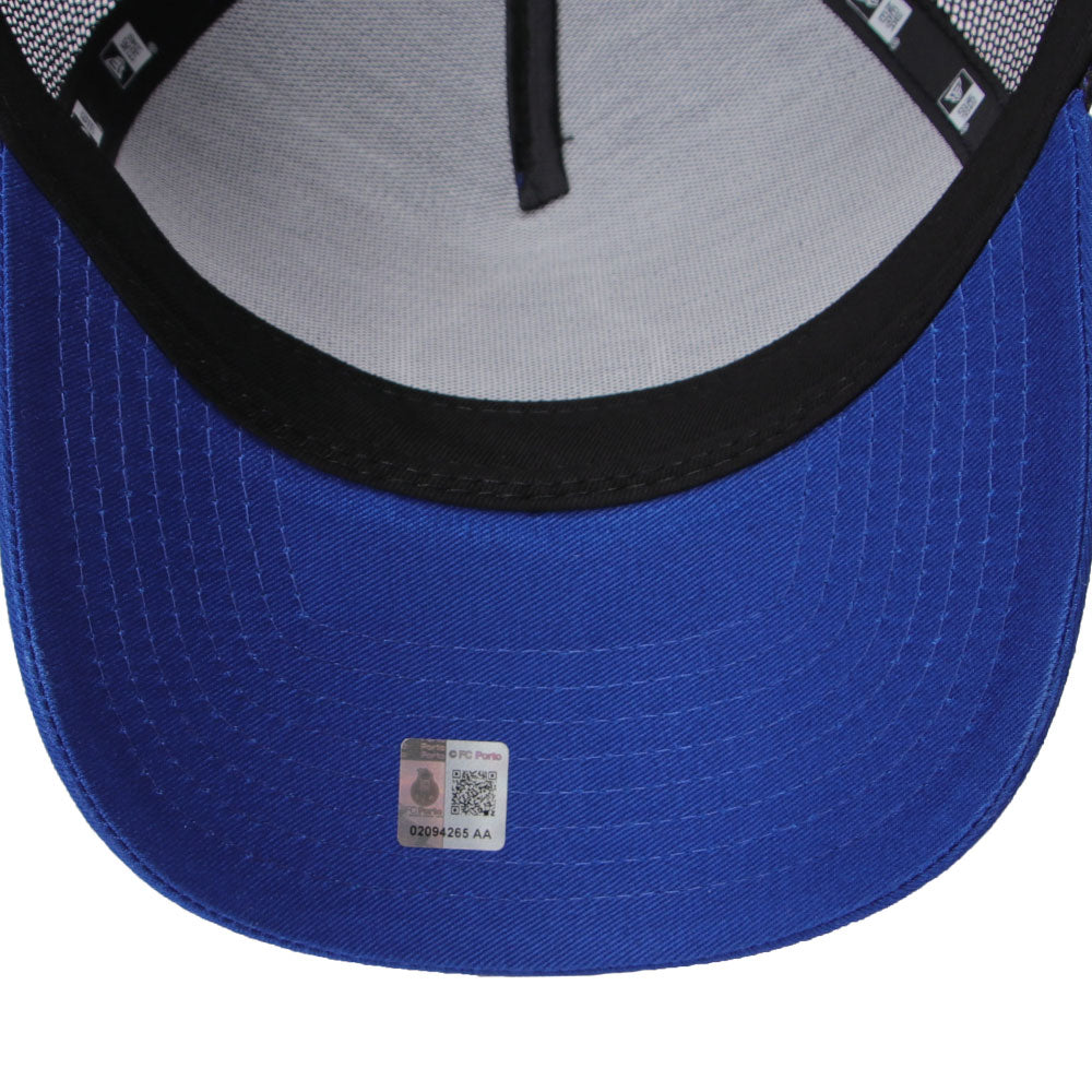 New Era FC Porto Core Light Royal 9FORTY E-Frame Trucker Snapback Cap