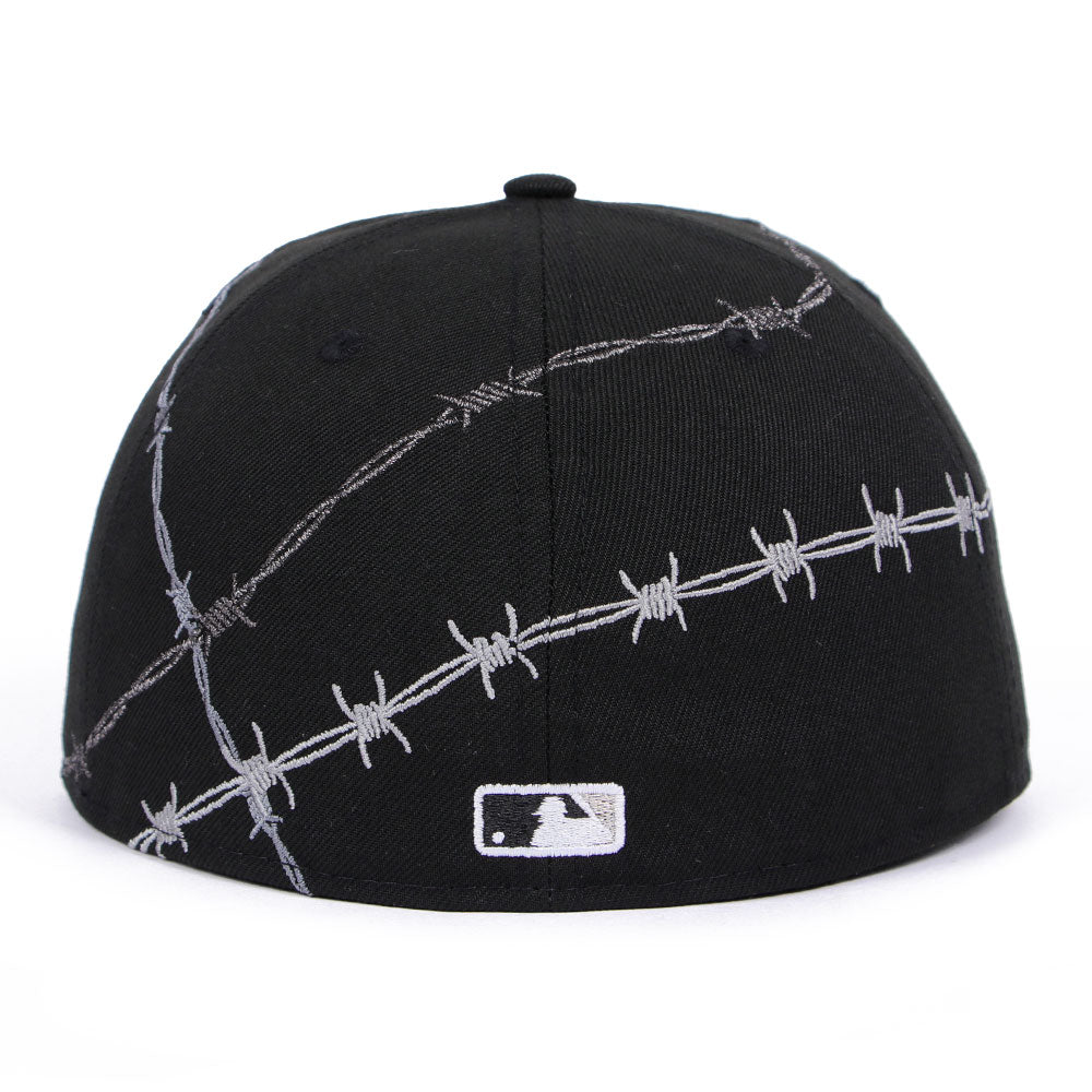 New Era Chicago White Sox Halloween Wire Black 59FIFTY Fitted Cap