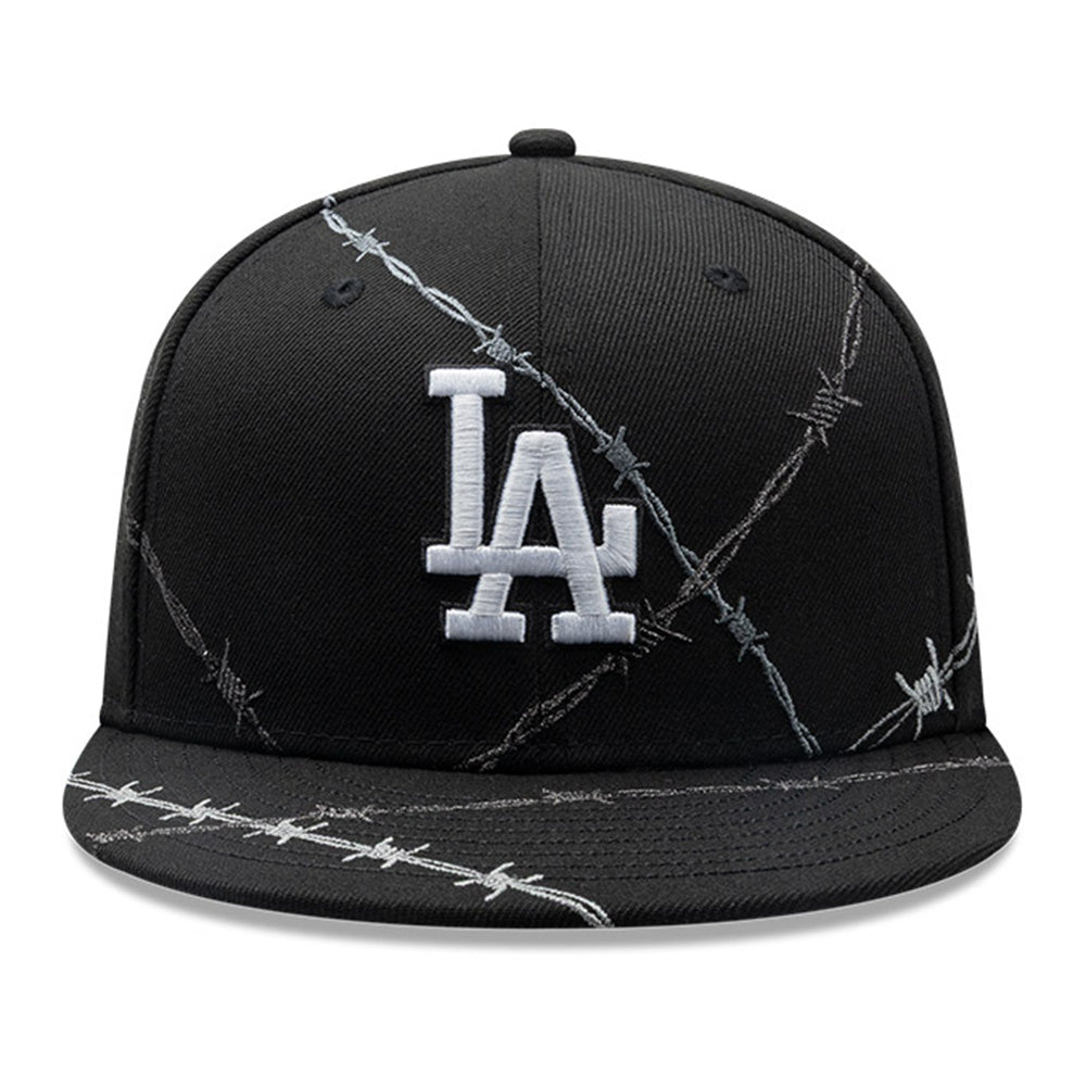 New Era Los Angeles Dodgers Halloween Wire Black 59FIFTY Fitted Cap