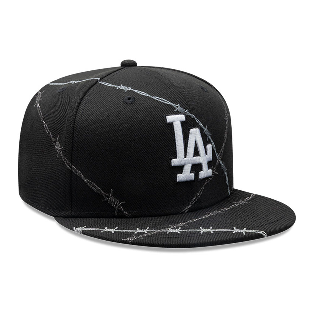 New Era Los Angeles Dodgers Halloween Wire Black 59FIFTY Fitted Cap