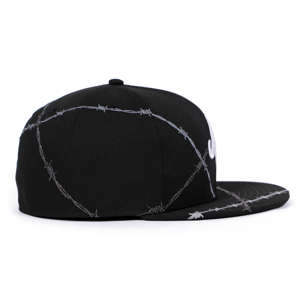 New Era Script Halloween Wire Black 59FIFTY Fitted Cap