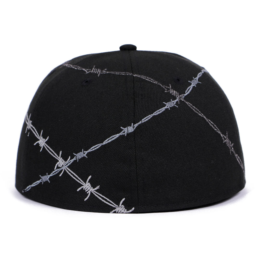 New Era Script Halloween Wire Black 59FIFTY Fitted Cap