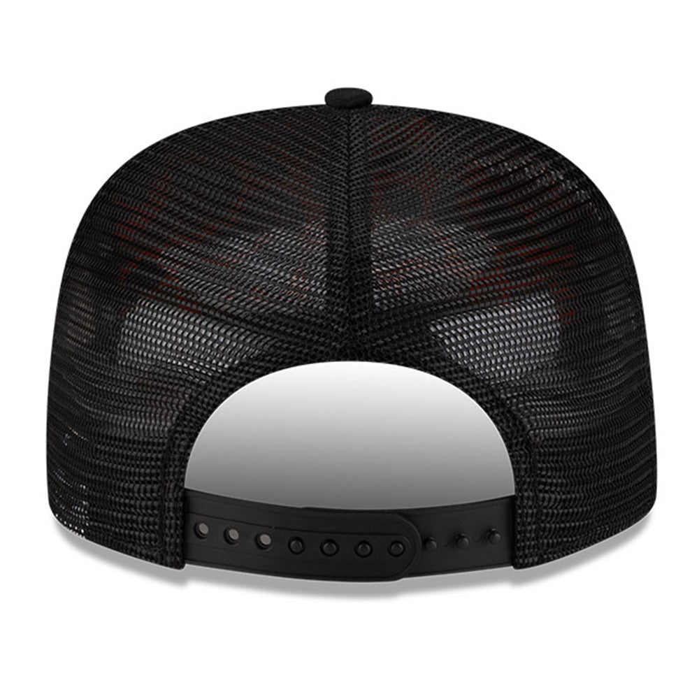 New Era National Basketball Association All Star Game 2026 x Alpha Industries Chrome White 9FIFTY A-Frame Trucker Snapback Cap