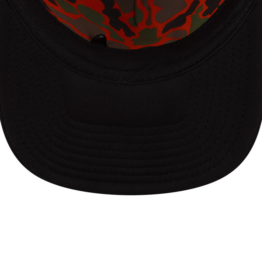 New Era National Basketball Association All Star Game 2026 x Alpha Industries Black 9FIFTY A-Frame Trucker Snapback Cap