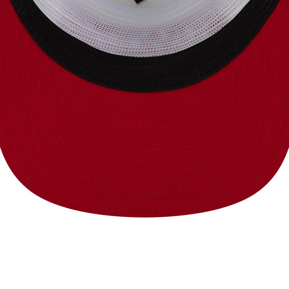 New Era x Stranger Things Title White Scarlet 19TWENTY Adjustable Cap