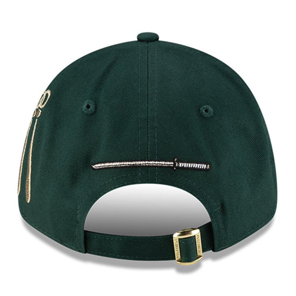 New Era x One Piece Zoro Dark Green 9FORTY Adjustable Cap