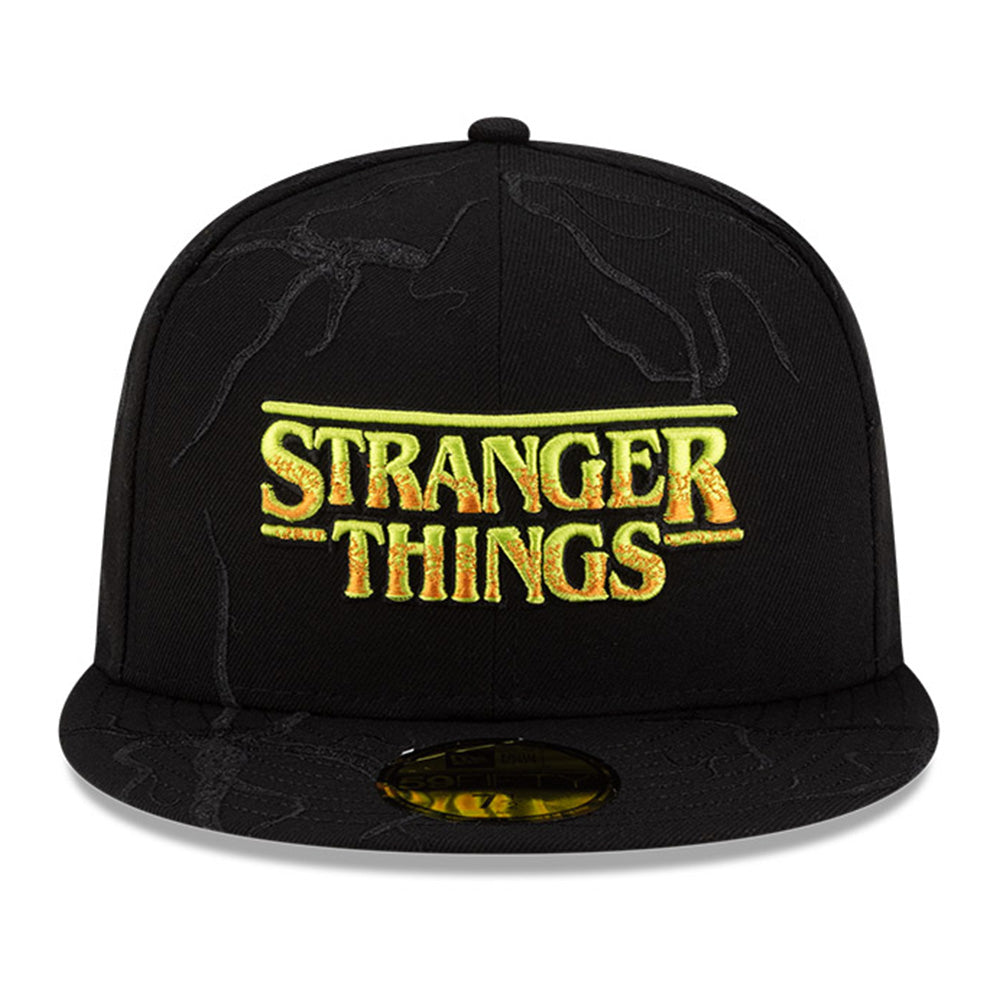 New Era x Stranger Things Title Black 59FIFTY Fitted Cap