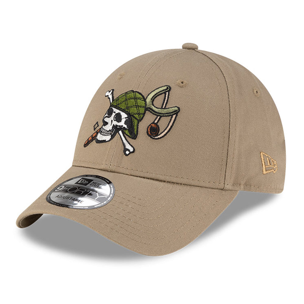 New Era x One Piece Usopp Khaki 9FORTY Adjustable Cap