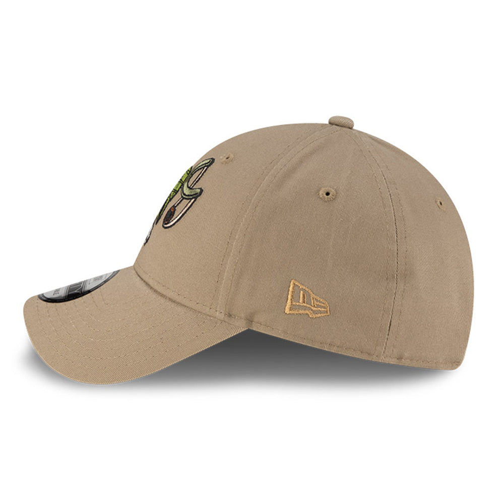 New Era x One Piece Usopp Khaki 9FORTY Adjustable Cap