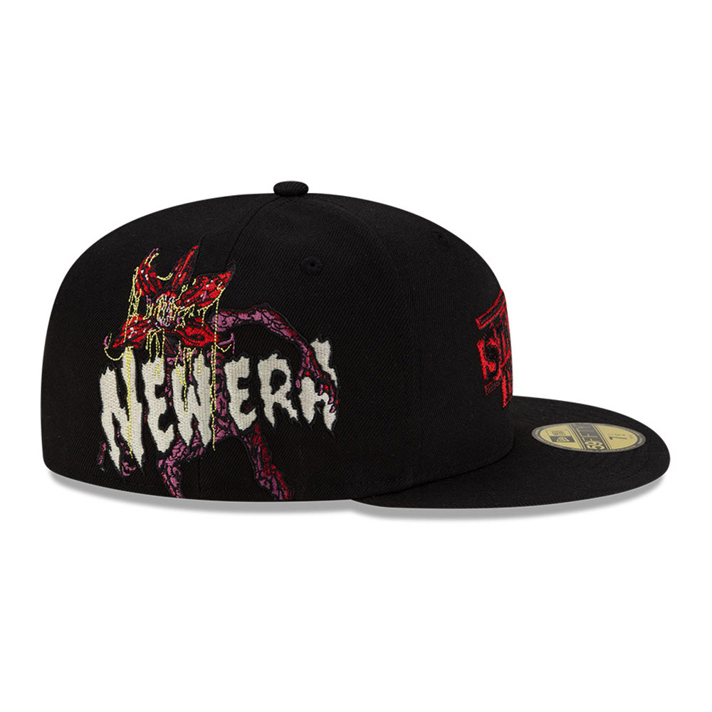 New Era x Stranger Things All Over Black 59FIFTY FItted Cap