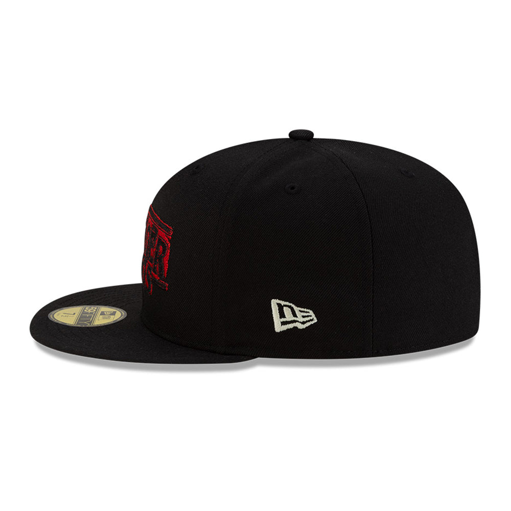 New Era x Stranger Things All Over Black 59FIFTY FItted Cap