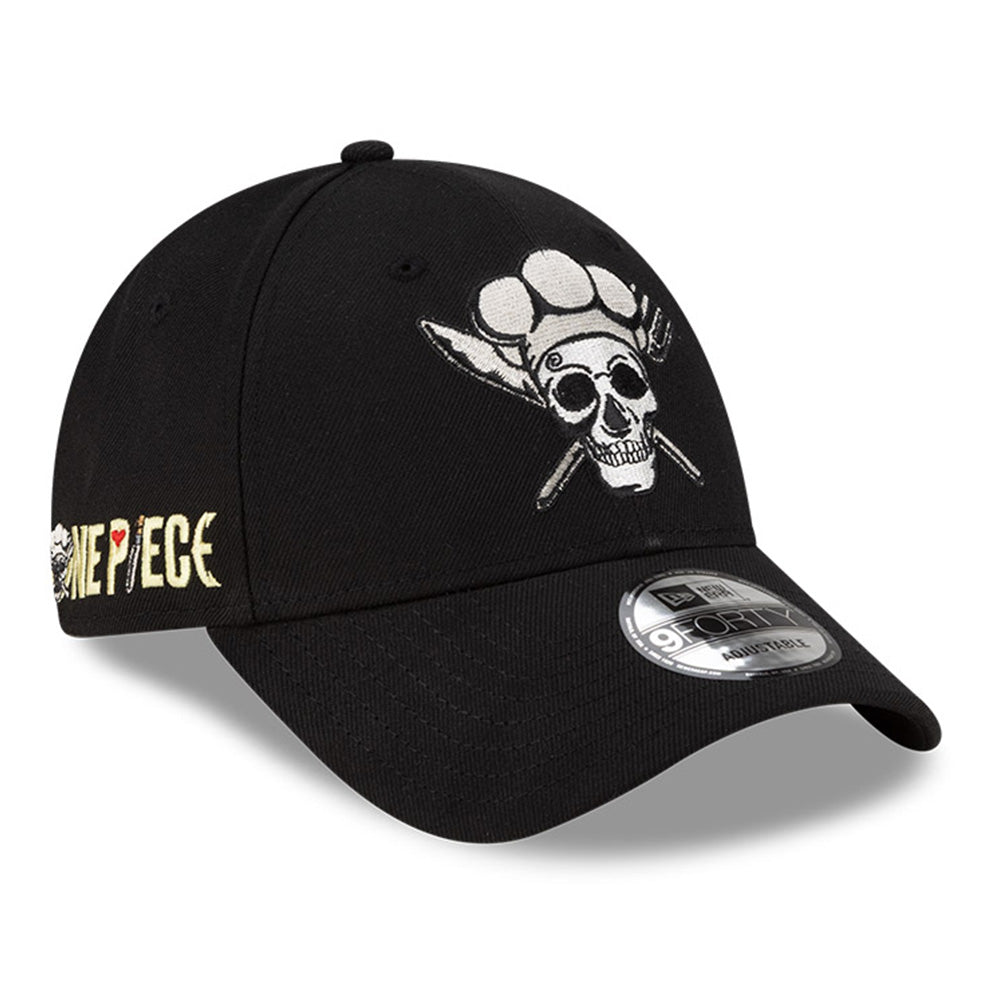 New Era x One Piece Sanji Black 9FORTY Adjustable Cap