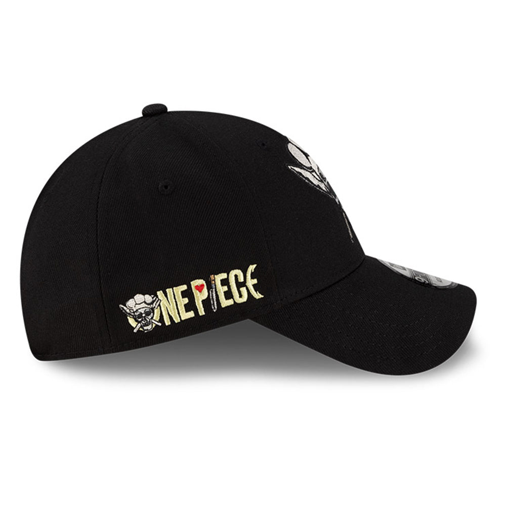 New Era x One Piece Sanji Black 9FORTY Adjustable Cap