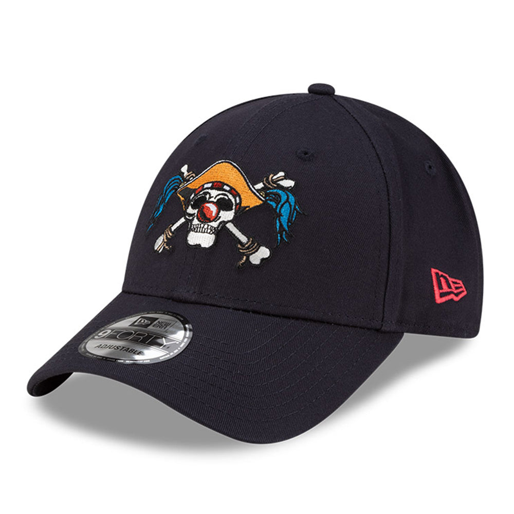 New Era x One Piece Buggy Navy 9FORTY Adjustable Cap