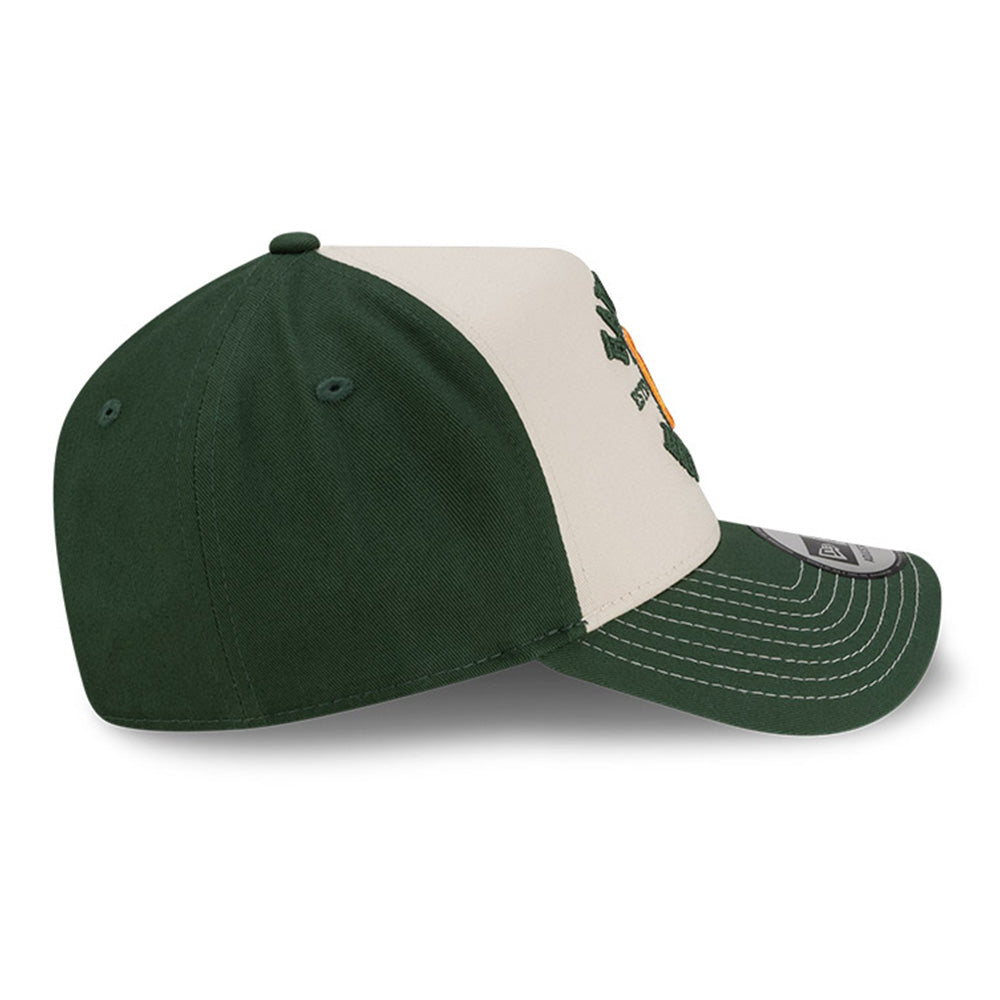 New Era x Stranger Things Hawkins High Green 9FORTY E-Frame Trucker Snapback Cap