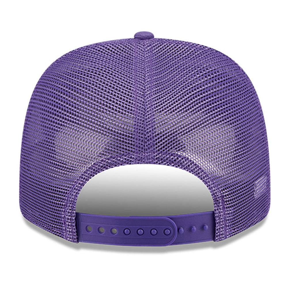 New Era Los Angeles Lakers Hardwood Classic 2025 Purple 9SEVENTY Stretch Snapback Cap