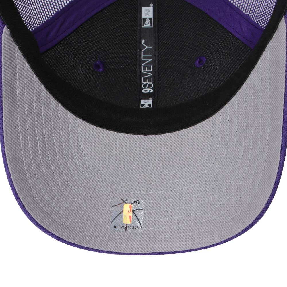 New Era Utah Jazz Hardwood Classic 2025 Dark Purple 9SEVENTY Stretch Snapback Cap