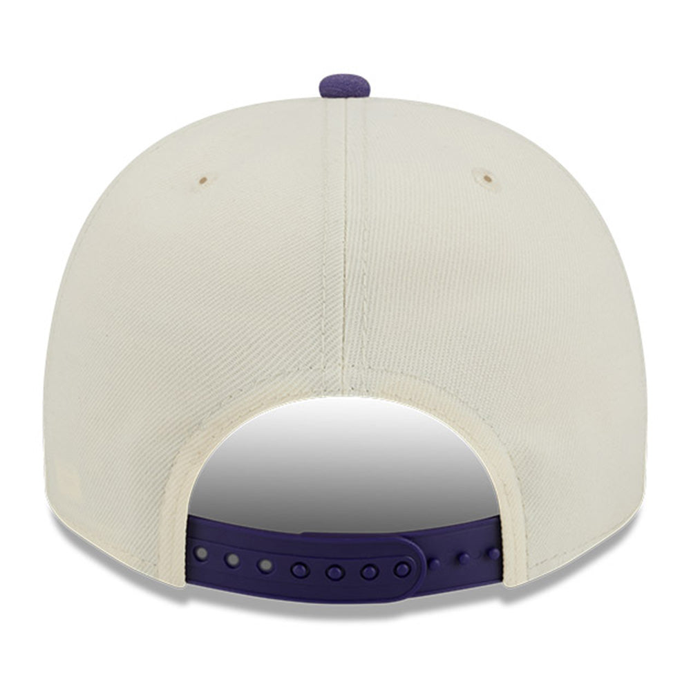 New Era Utah Jazz Stone Dark Purple 9FIFTY A-Frame Snapback Cap