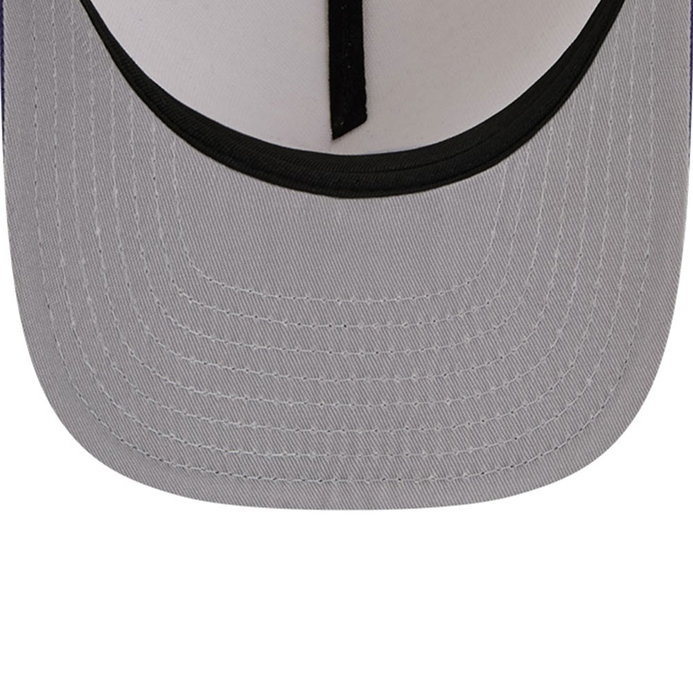 New Era Utah Jazz Stone Dark Purple 9FIFTY A-Frame Snapback Cap