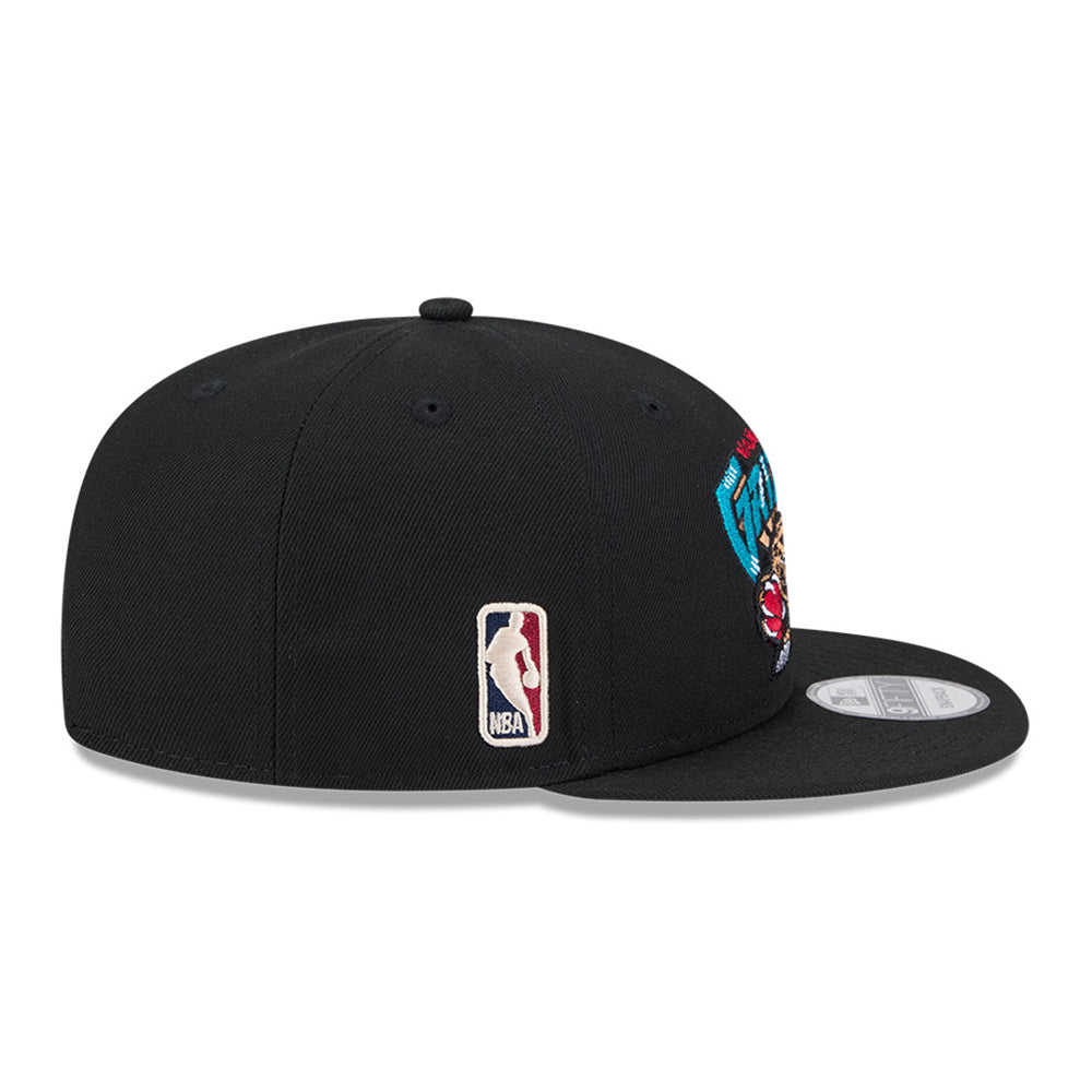 New Era Vancouver Grizzlies Hardwood Classic Black 9FIFTY Snapback Cap