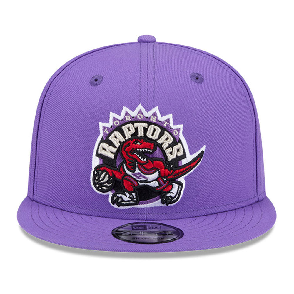 New Era Toronto Raptors Hardwood Classic Bright Purple 9FIFTY Snapback Cap