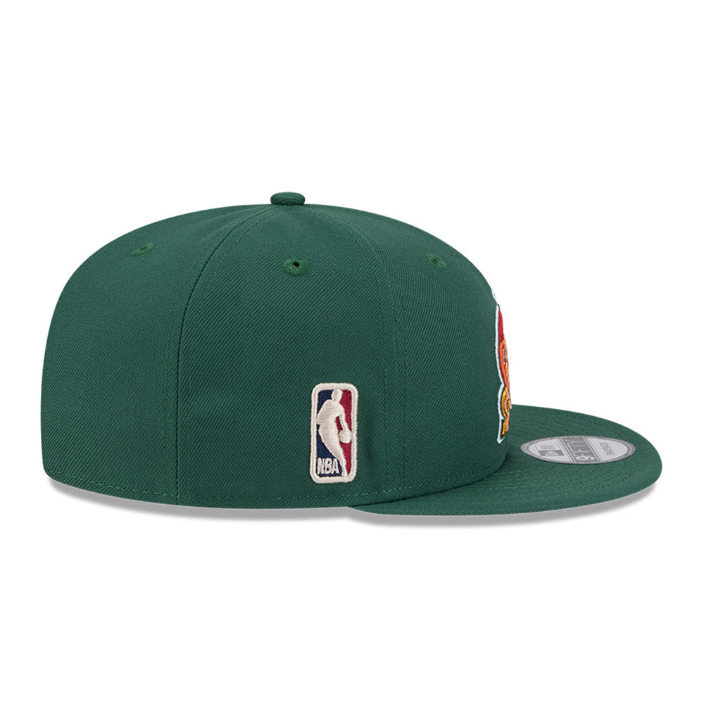 New Era Seattle Supersonics Hardwood Classic 2025 Dark Green 9FIFTY Snapback Cap