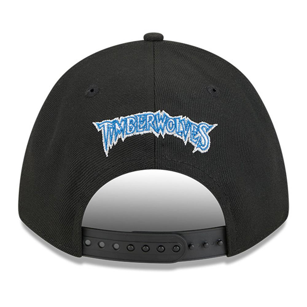 New Era Minnesota Timberwolves Classic Edition 2025 Black 9FORTY M-Crown Adjustable Cap
