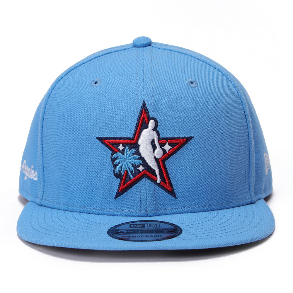 New Era National Basketball Association All Star Logo 2026 Sky Blue 9FIFTY Snapback Cap