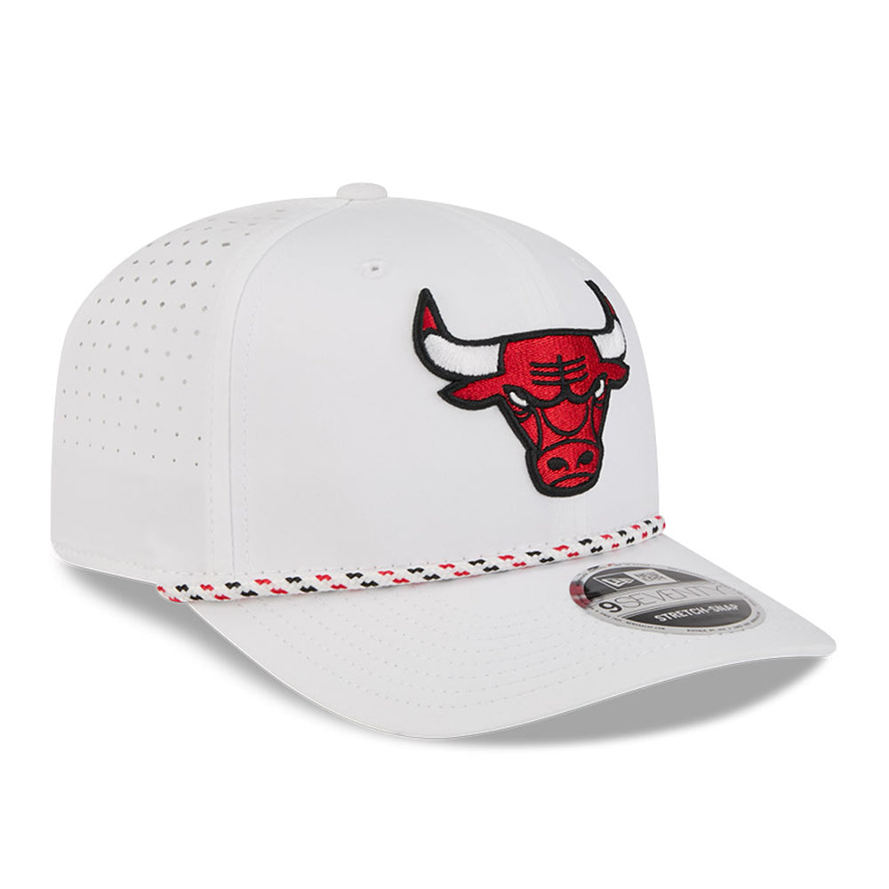 New Era Chicago Bulls All Star 2026 White 9SEVENTY Stretch Snapback Cap