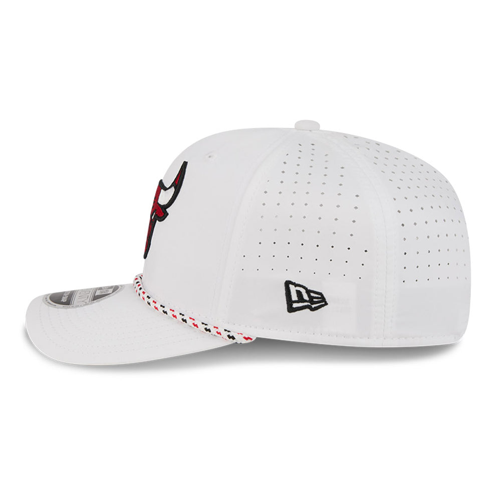 New Era Chicago Bulls All Star 2026 White 9SEVENTY Stretch Snapback Cap