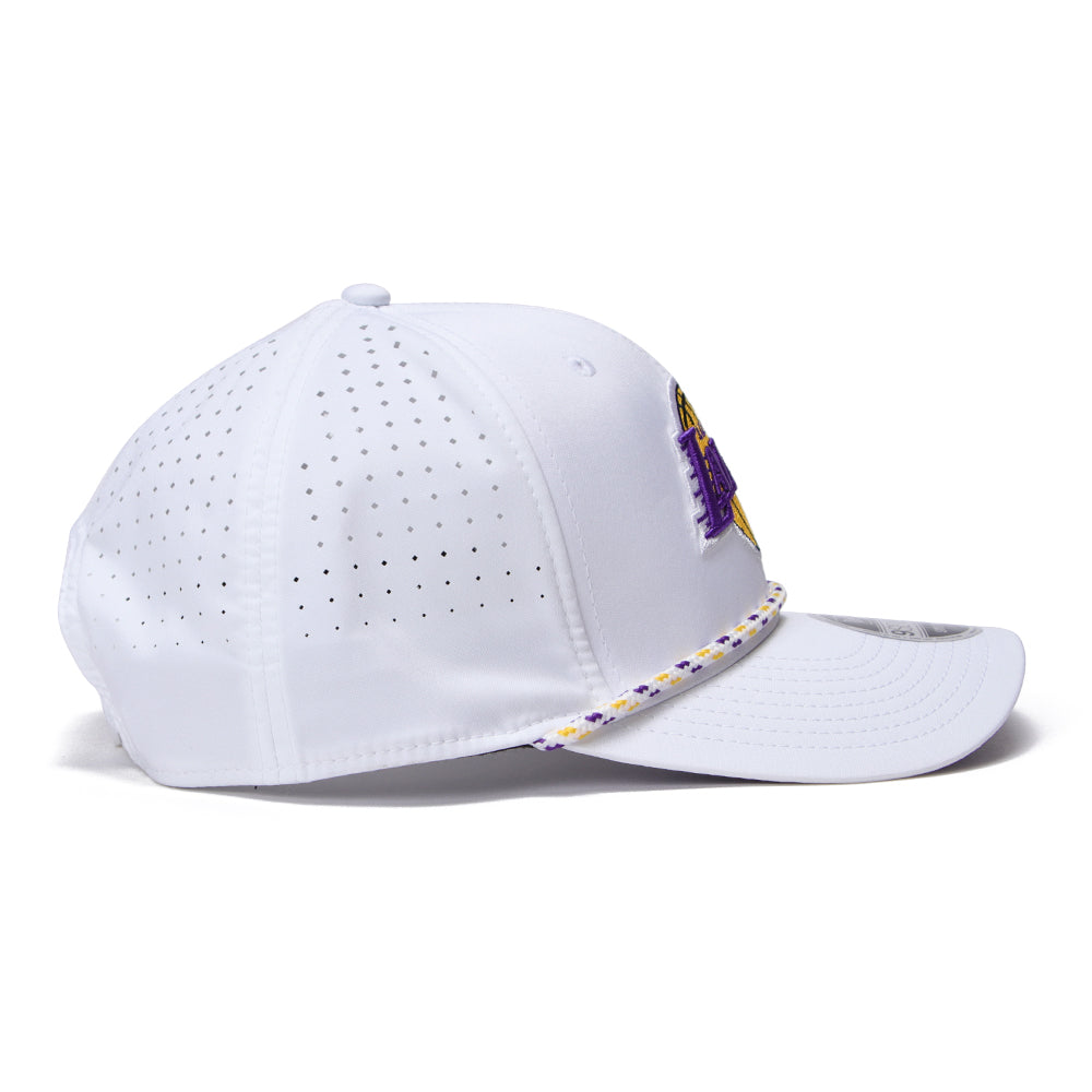 New Era Los Angeles Lakers All Star 2026 White 9SEVENTY Stretch Snapback Cap