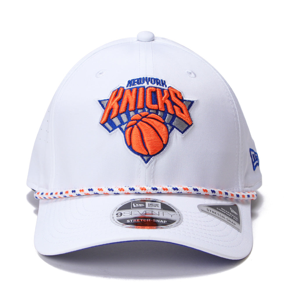 New Era New York Knicks All Star 2026 White 9SEVENTY Stretch Snapback Cap