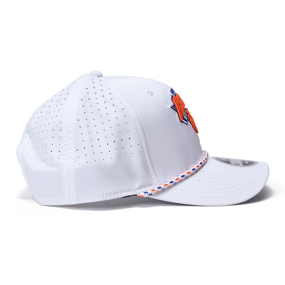 New Era New York Knicks All Star 2026 White 9SEVENTY Stretch Snapback Cap