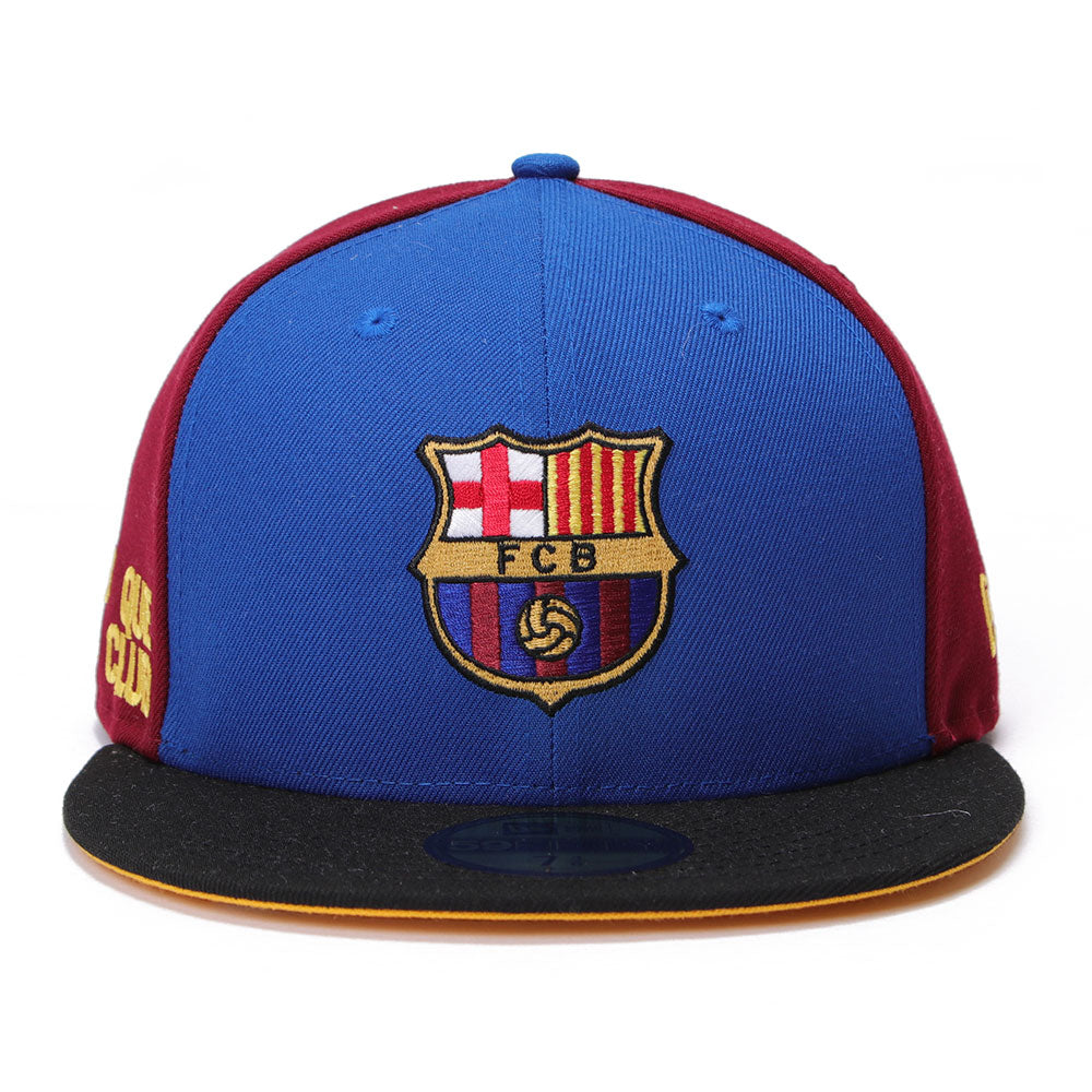 FC Barcelona Mes Que Un Dark Red 59FIFTY Fitted Cap